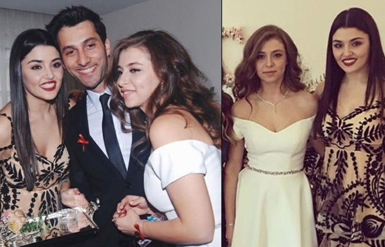 Hande Erçel'in kız kardeşi nişanlandı.