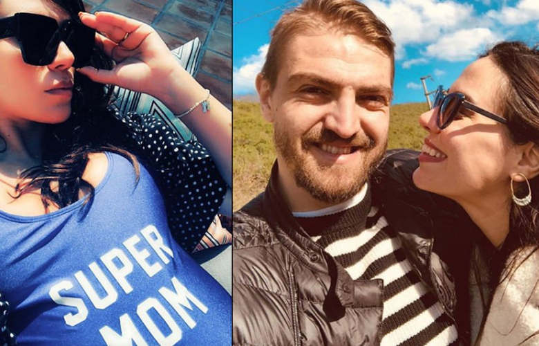 Caner Erkin'in eşi Şükran Ovalı’dan "Süper Anne" pozu
