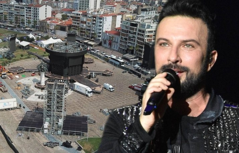 Tarkan konseri için "kiralık balkon"