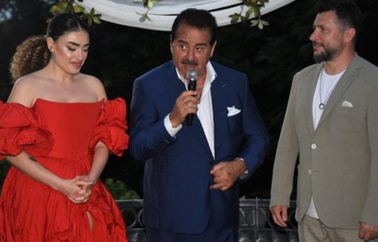 İbrahim Tatlıses kızının nişan yüzüklerini taktı 