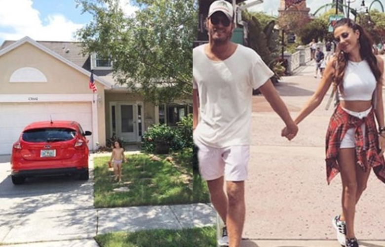 Kıvanç Tatlıtuğ eşi Başak Dizer ile Florida'da!