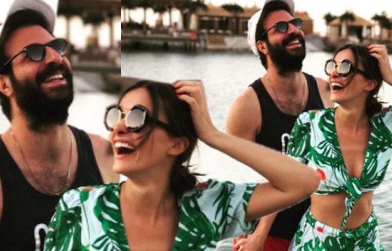 Hande Soral'la nişanlısı İsmail Demirci, düğün öncesi Bahamalar'da ön balayı yapıyor 