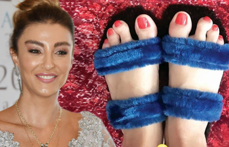 Özge Ulusoy'un paylaşımı olay olmuştu! "Ayak parmaklarımı çok seviyorum"
