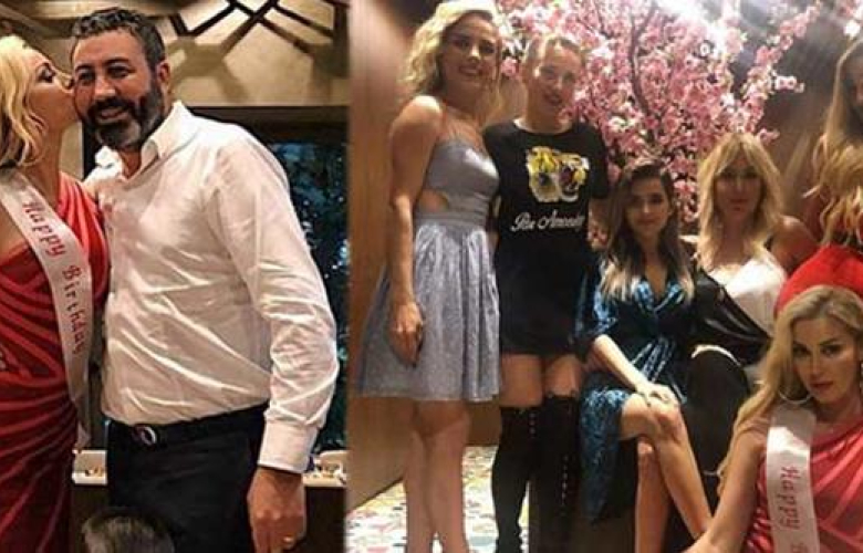 Petek Dinçöz'e sürpriz parti 