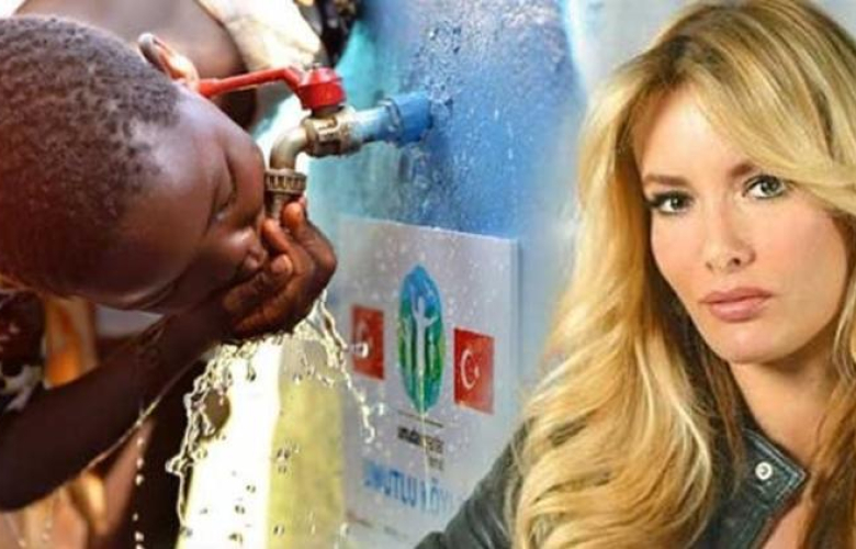 Gamze Özçelik, Afrika’da açtığı su kuyularına şehit isimlerini verdi