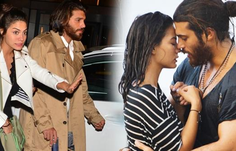 Demet Özdemir &amp; Can Yaman. Aşk yaşadıkları konuşuluyordu, önceki gece birlikte görüntülendiler... 