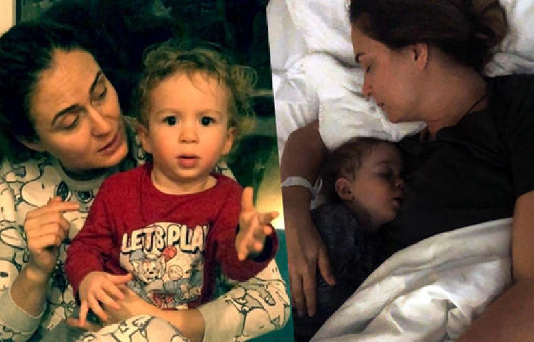 Ceyda Düvenci: "İki gündür oğlumla hastanedeyim çünkü bakacak kimse yok!" 