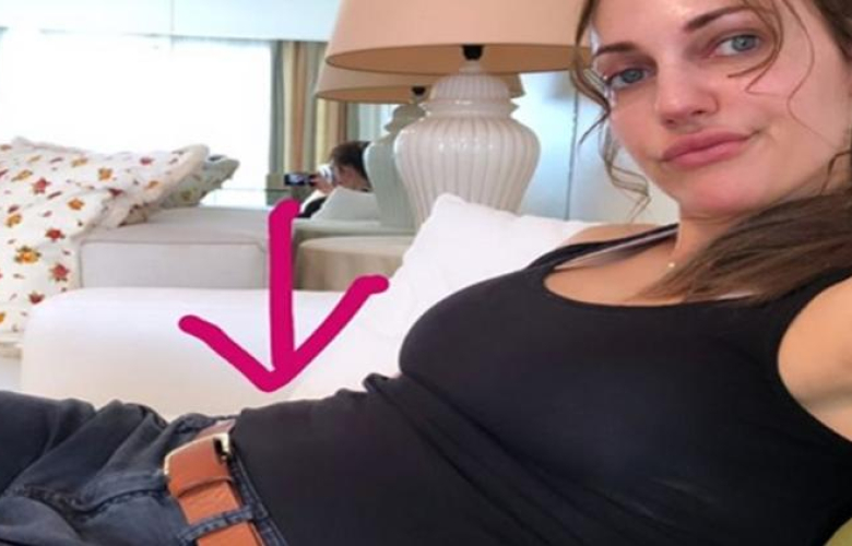 Meryem Uzerli'nin şaşırtan fotoğrafı