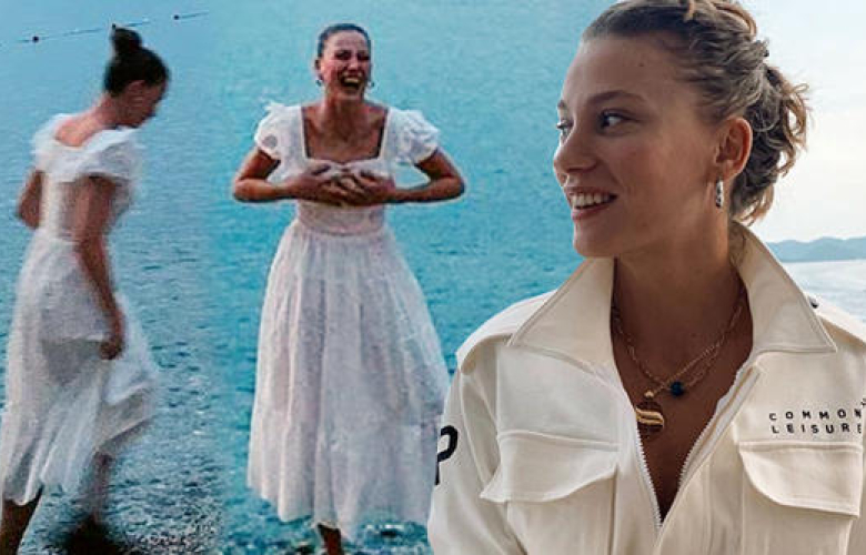 "Kız bir nazar boncuğu tak!" Serenay Sarıkaya'nın paylaşımları oldu