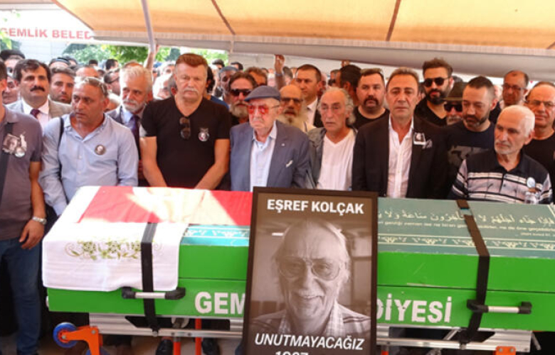 Eşref Kolçak son yolculuğuna uğurlandı