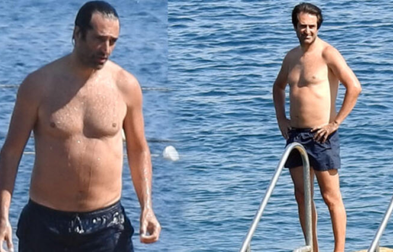 Mahsun Kırmızıgül’ün deniz keyfi
