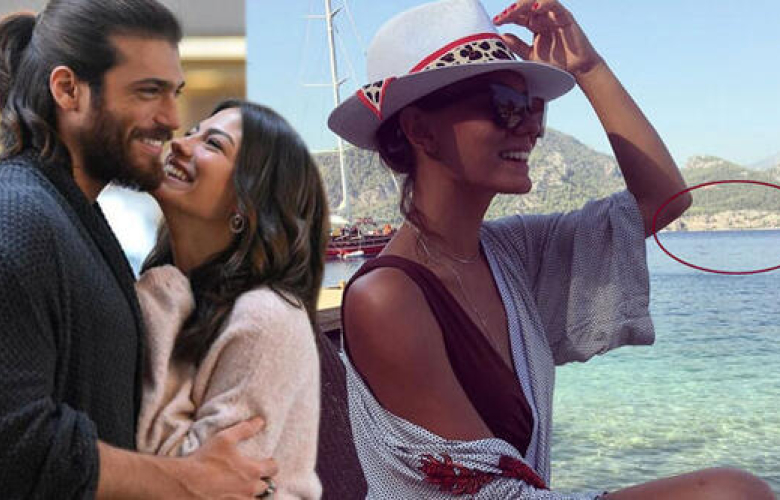 Demet Özdemir'in fotoğrafındaki detay aşkı ele verdi
