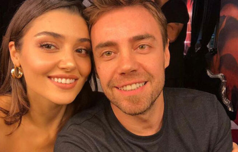 Murat Dalkılıç'tan Hande Erçel'e ilan-ı aşk: "İki gözümün çiçeği!"