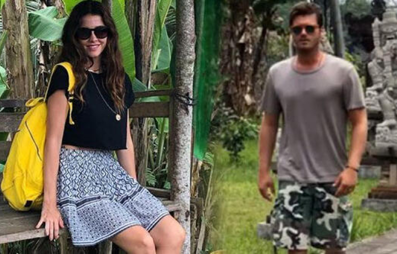 Kıvanç Tatlıtuğ ile Başak Dizer Bali'de aşk tazeledi