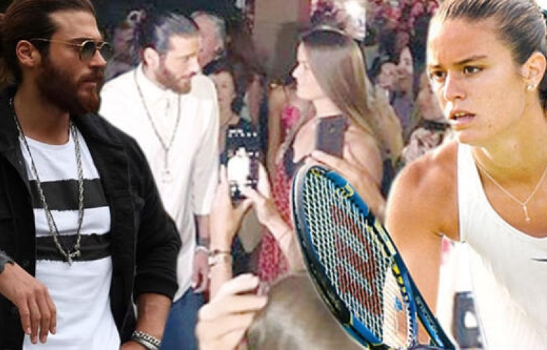 Can Yaman ile Maria Sakkari Atina'da tanıştılar