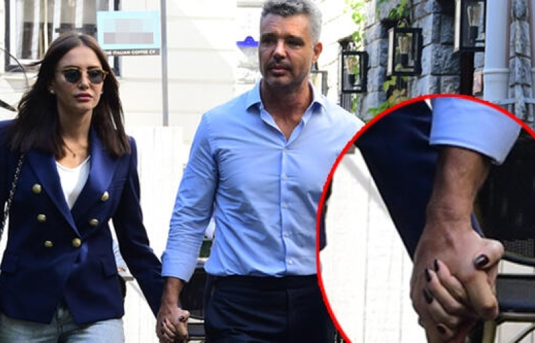 Emina Jahovic ve Sadettin Saran ilk kez el ele