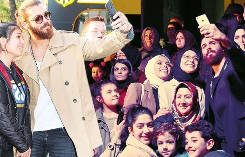 Malatya'da Can Yaman çılgınlığı 