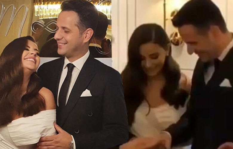 Merve Özbey sevgilisi Kenan Koçak'la nişanlandı