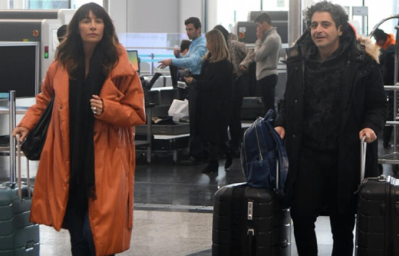Sıla ve eşi Hazer Amani balayına Roma'ya gitti
