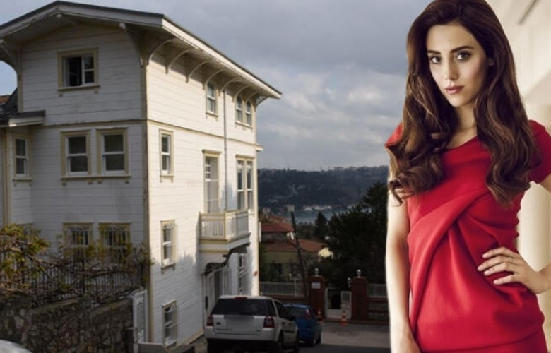 Boğaz'a nazır 4 katlı villa... İşte Cansu Dere'nin yeni evi