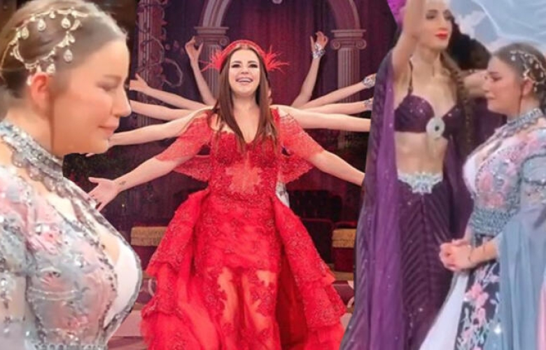 Merve Özbey'in kına gecesine ünlü akını 