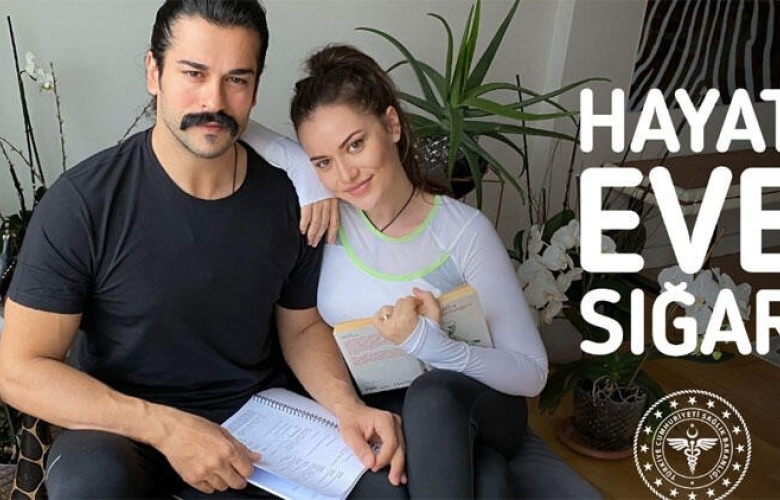 Burak Özçivit ile Fahriye Evcen "Hayat Eve Sığar" dedi