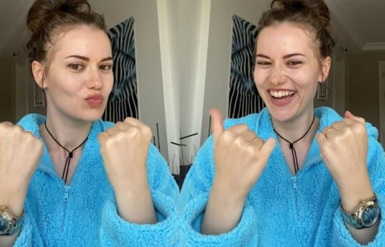 Fahriye Evcen: "Üç gündür buna çalışıyorum!"