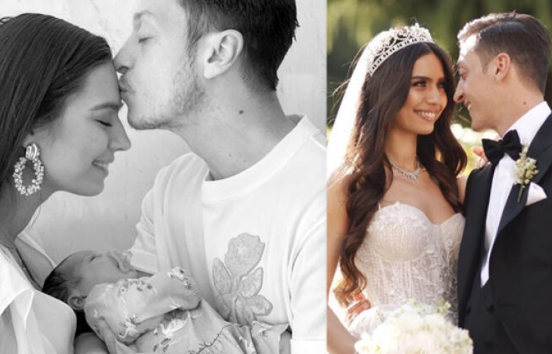 Mesut Özil ve eşi Amine Gülşe'nin kızları Eda'ya 5 milyonluk reklam teklifi