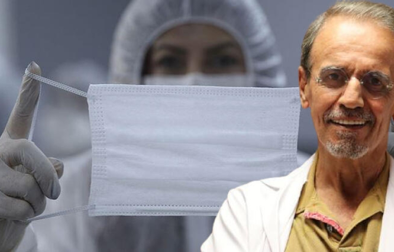Prof. Dr. Mehmet Ceyhan'dan kritik maske uyarısı: 'Üflediğinizde şişmiyorsa işe yaramıyor demektir'