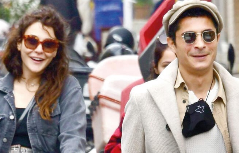 İlk kez görüntülendiler: İsmail Hacıoğlu ve Merve Çağıran