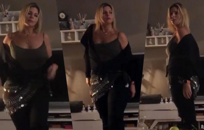 Pelin Öztekin'den oryantal şov!