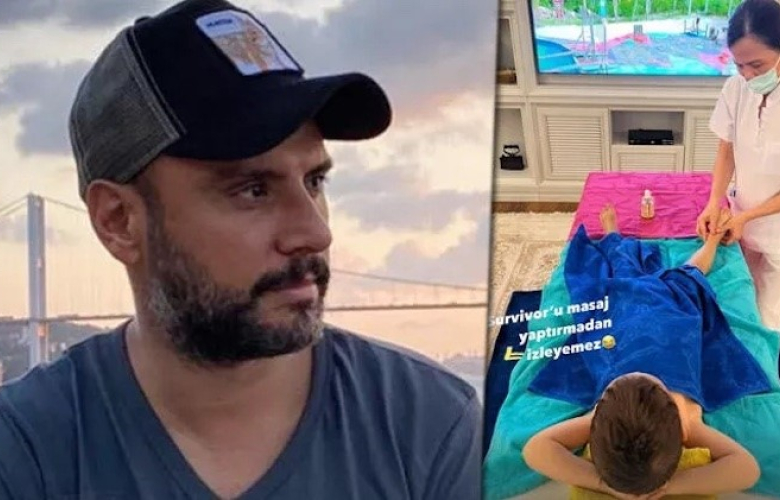 Alişan'dan 'masaj' fotoğrafına gelen tepkilere cevap!