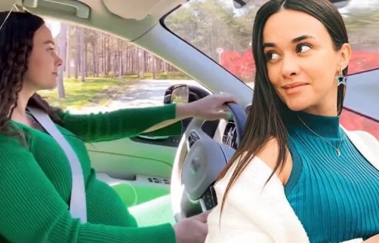 Hande Soral'dan karnı burnunda yeni poz: