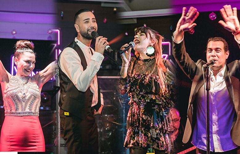 Şevval Sam, Haktan, Tan Taşçı ve Ceylan Ertem yeni yıla Ankara'da girdiler 