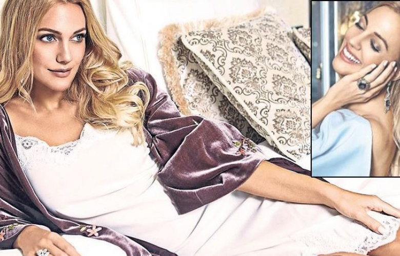 Meryem Uzerli, Arap dergisi için kamera karşısında!