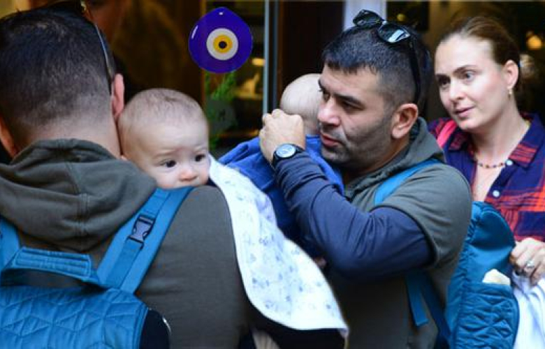 Ceyda Düvenci ve Bülent Şakrak'ın oğulları 'Ali Bebek' 