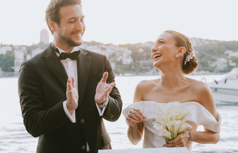 Oyuncu Damla Sönmez evlendi