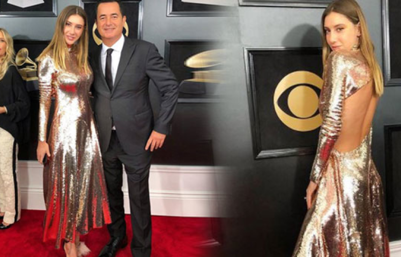 Acun Ilıcalı ve Şeyma Subaşı Grammy Ödül Töreni'nde