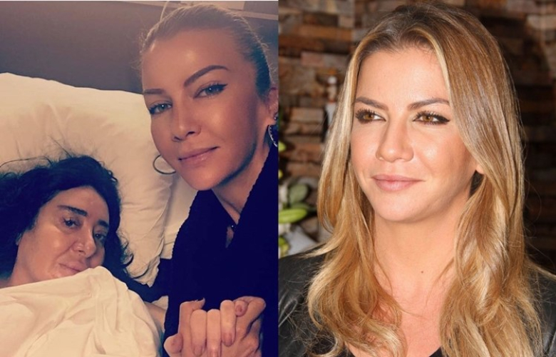 İvana Sert, Nur Yerlitaş’ı ziyaret etti