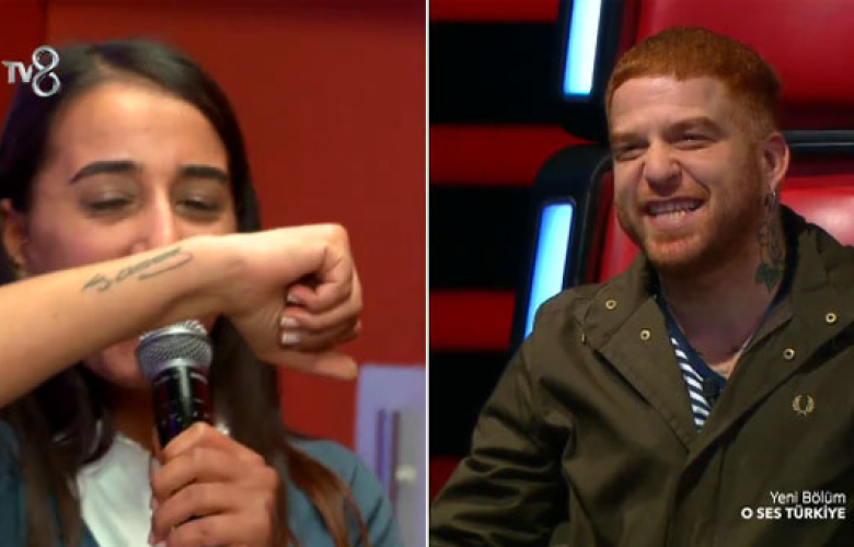 Gökhan, Atatürk dövmesini fark edince salonda alkış koptu!