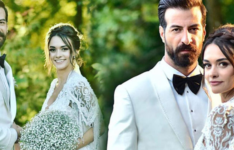 Hande Soral’ın gelinlik detayları 