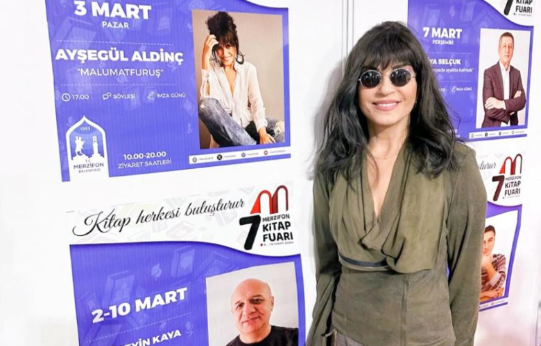 AYŞEGÜL ALDİNÇ’İN YENİ KİTABİ “MALUMATFURUŞ”  İLK İMZA GÜNÜ