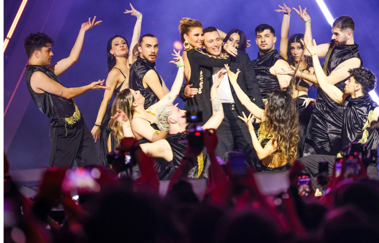 Mustafa Sandal gecesinde coşku büyük oldu