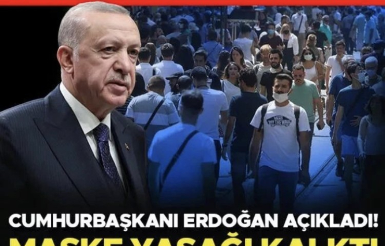 Maske yasağı kalktı!