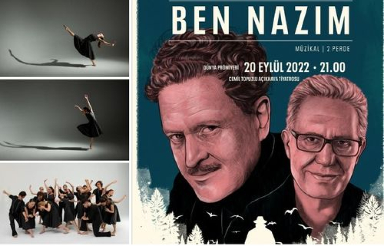 LİVANELİ’NİN MÜZİKLERİ,  ENGİN HEPİLERİ’NİN BAŞROLÜYLE   “BEN NAZIM” MÜZİKALİ,  20 EYLÜL’DE  HARBİYE AÇIKHAVA TİYATROSU’NDA PERDE AÇIYOR!