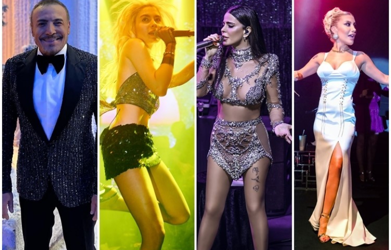 Ünlü isimlerin yılbaşı konserlerine devam... Hangi ünlü isim nerede sahneye çıktı, neler yaşandı? 