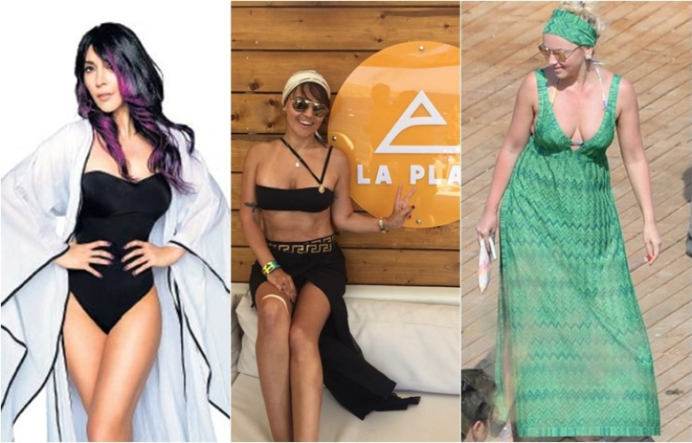 Demet Akalın'dan Hadise'nin plajına "nispet" ziyareti!
