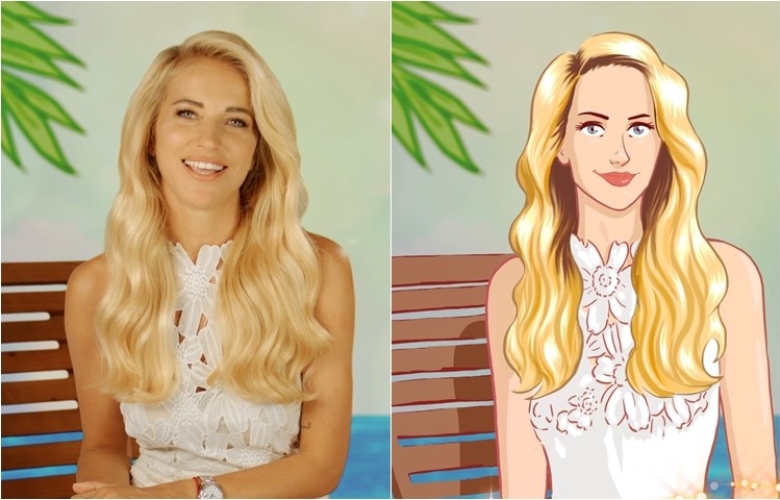 Burcu Esmersoy animasyon kahramanı oldu.