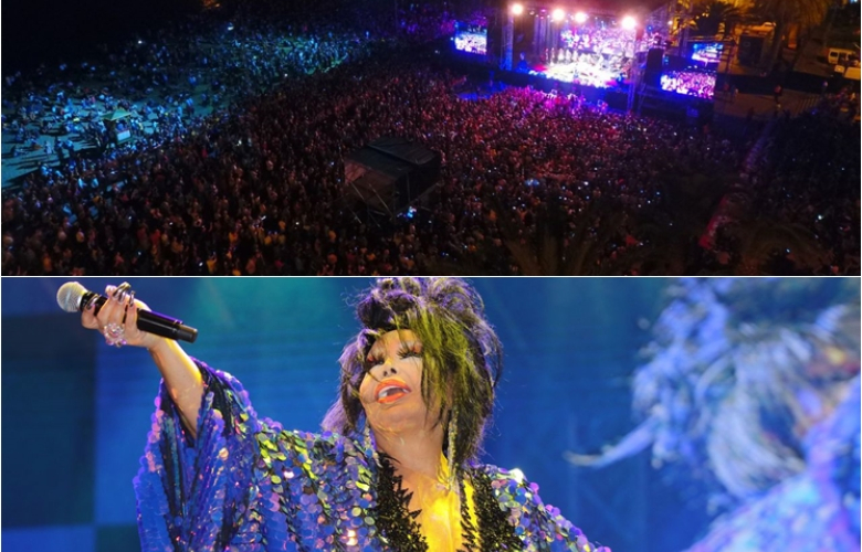 Bülent Ersoy Alanya'da 30 bin kişinin karşısına çıktı!