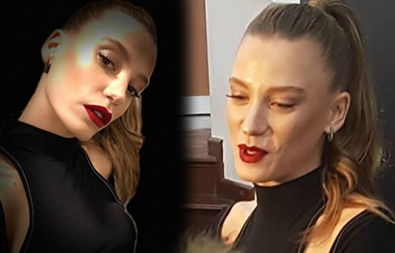 Serenay Sarıkaya'nın ödül mutluluğu!